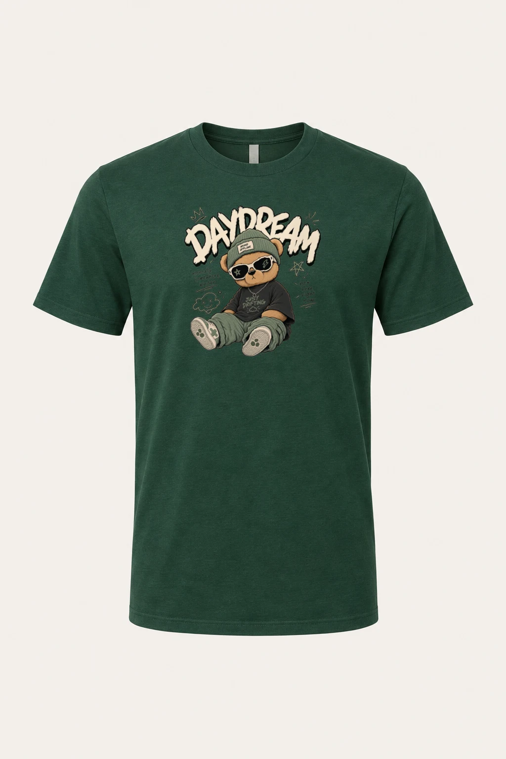 "Just Drifting" Heavyweight Unisex Crewneck T-shirt | Gildan 5000