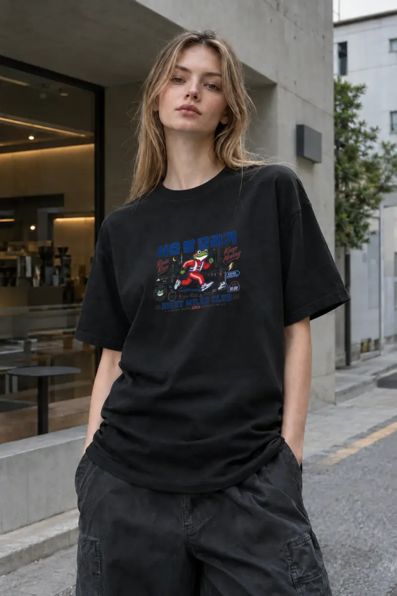 "Night miles club" Premium Unisex Crewneck T-shirt | Bella + Canvas 3001