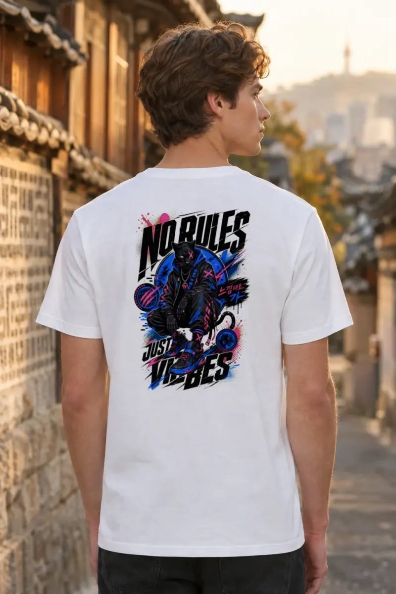“No Rules” Premium Unisex Crewneck T-shirt | Bella + Canvas 3001