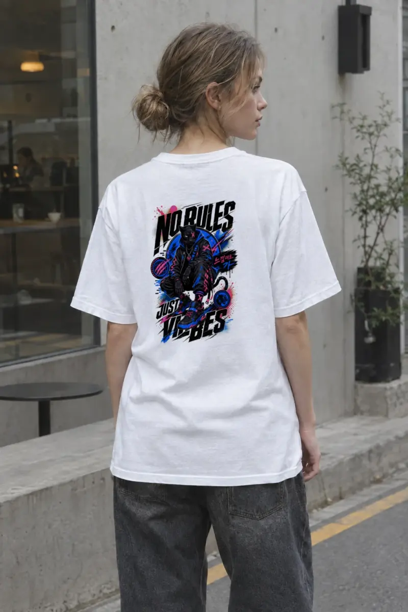 “No Rules” Premium Unisex Crewneck T-shirt | Bella + Canvas 3001
