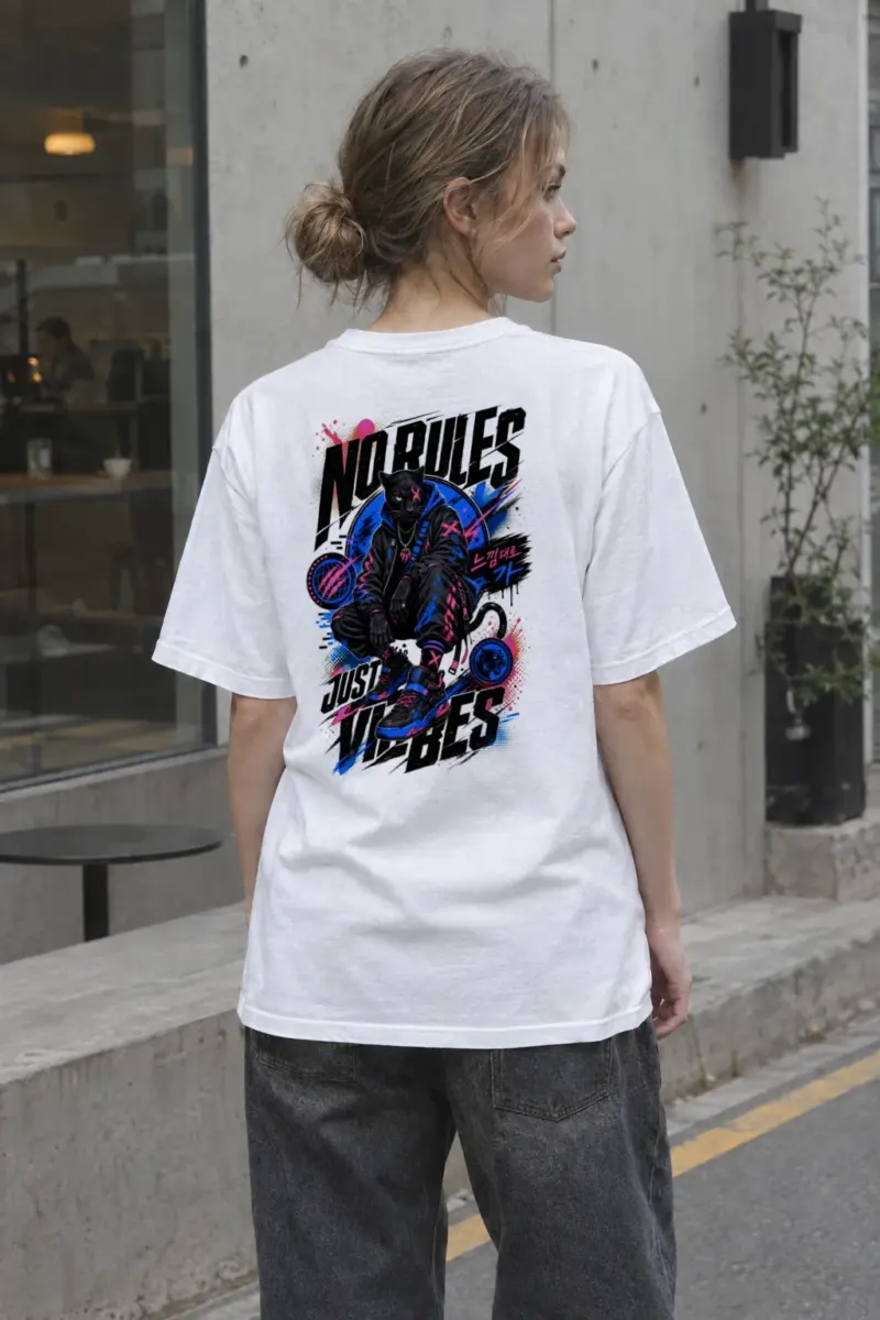 “No Rules” Premium Unisex Crewneck T-shirt | Bella + Canvas 3001