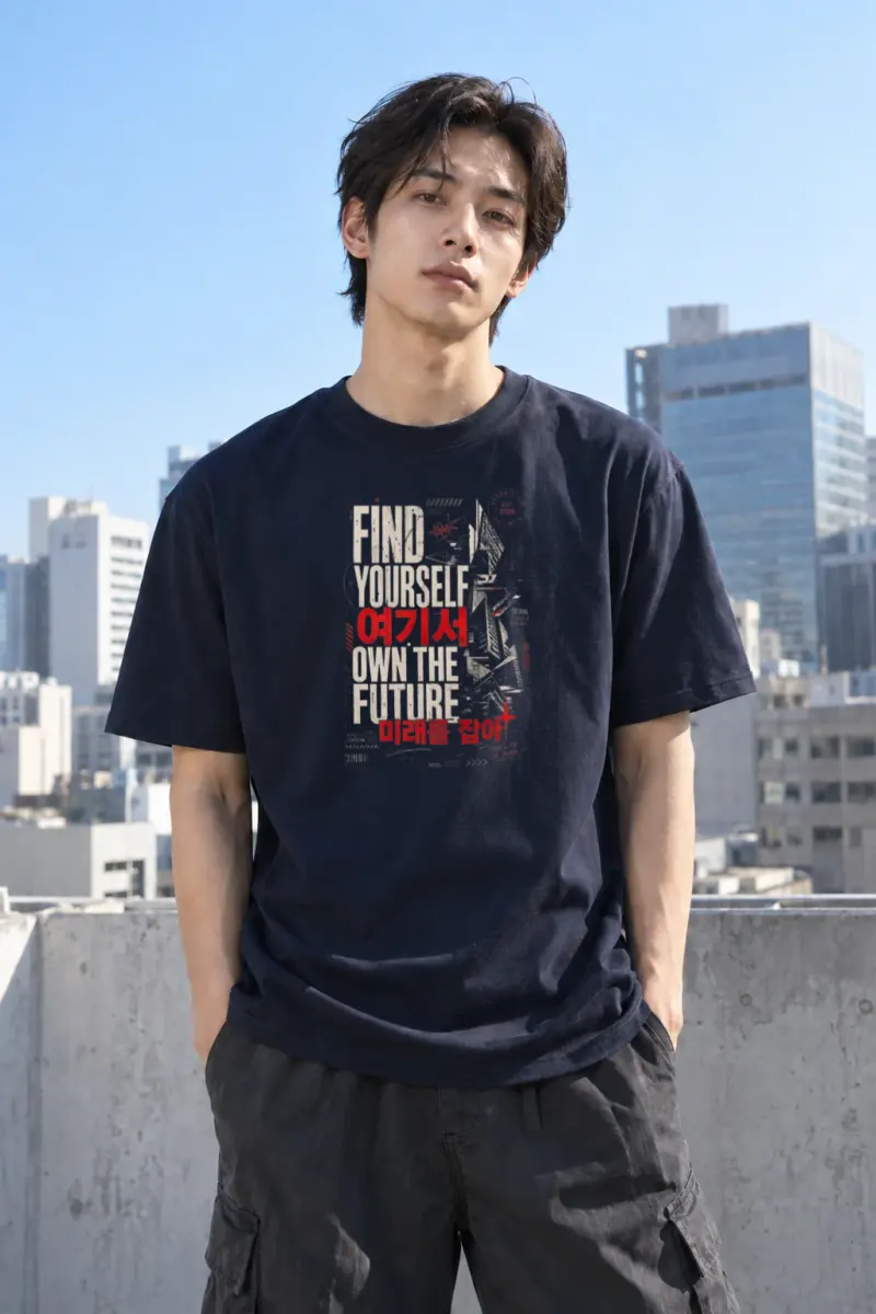 "Own the future" Classic Unisex Crewneck T-shirt | Gildan® 64000