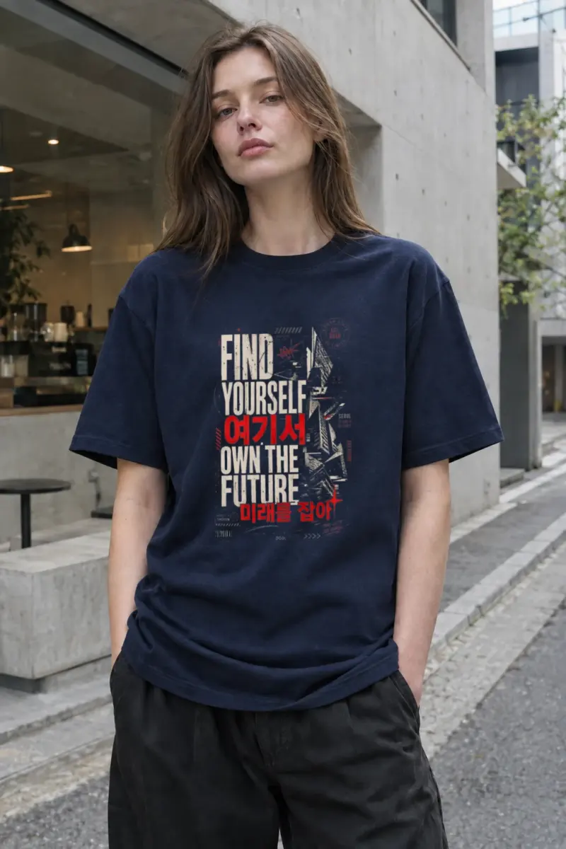 "Own the future" Classic Unisex Crewneck T-shirt | Gildan® 64000