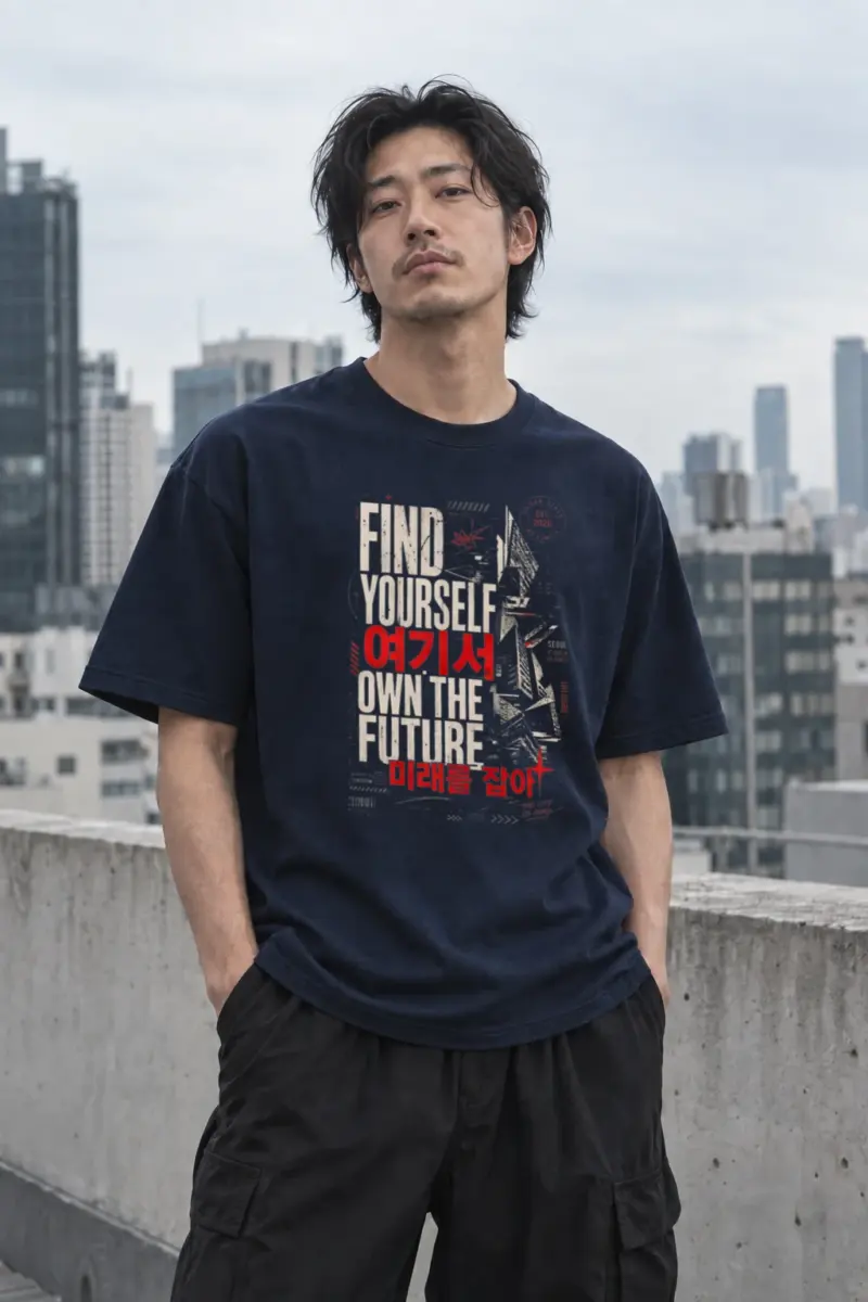 "Own the future" Classic Unisex Crewneck T-shirt | Gildan® 64000