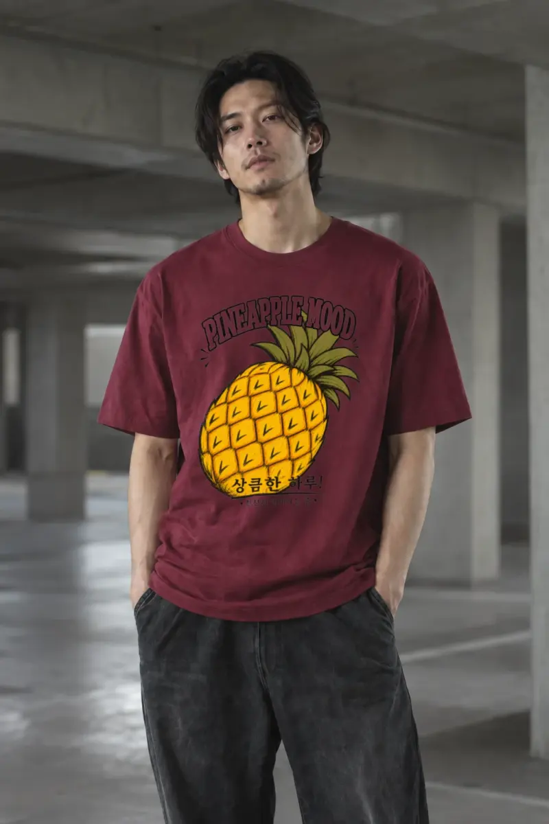 "Pineapple mood" Premium Unisex Crewneck T-shirt | Bella + Canvas 3001
