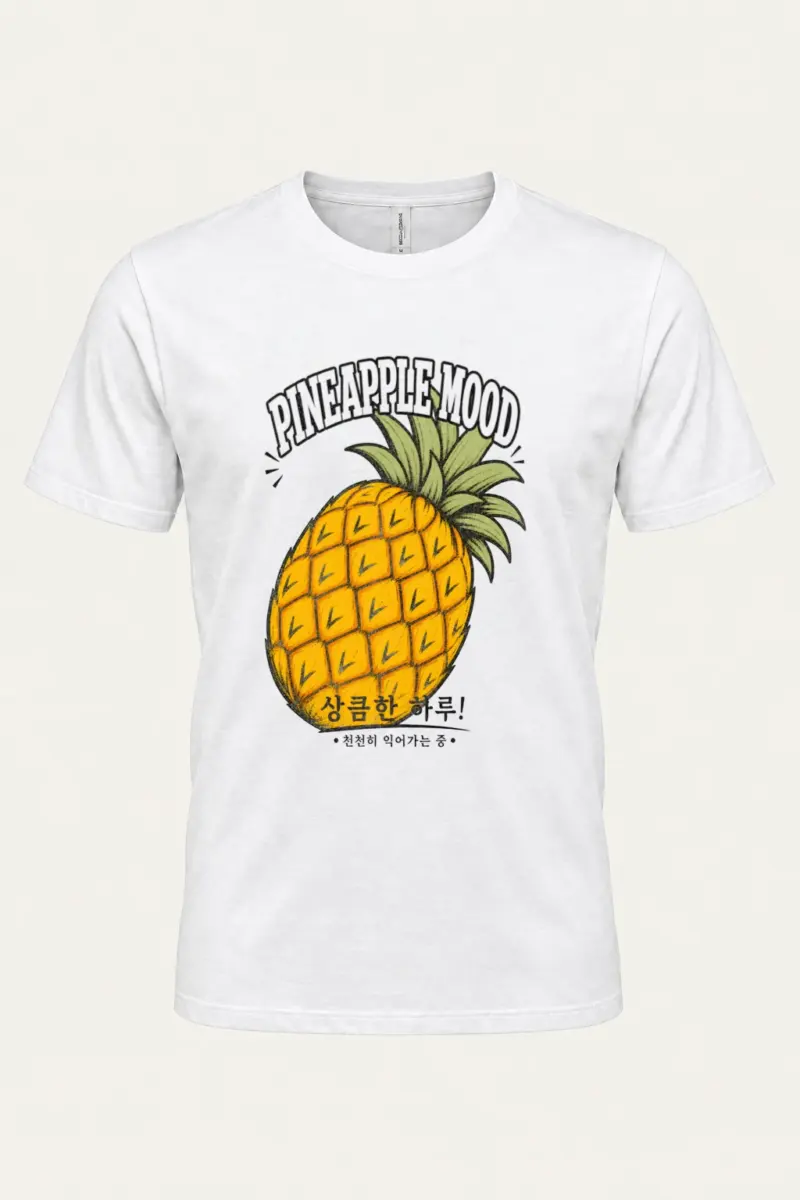 "Pineapple mood" Premium Unisex Crewneck T-shirt | Bella + Canvas 3001