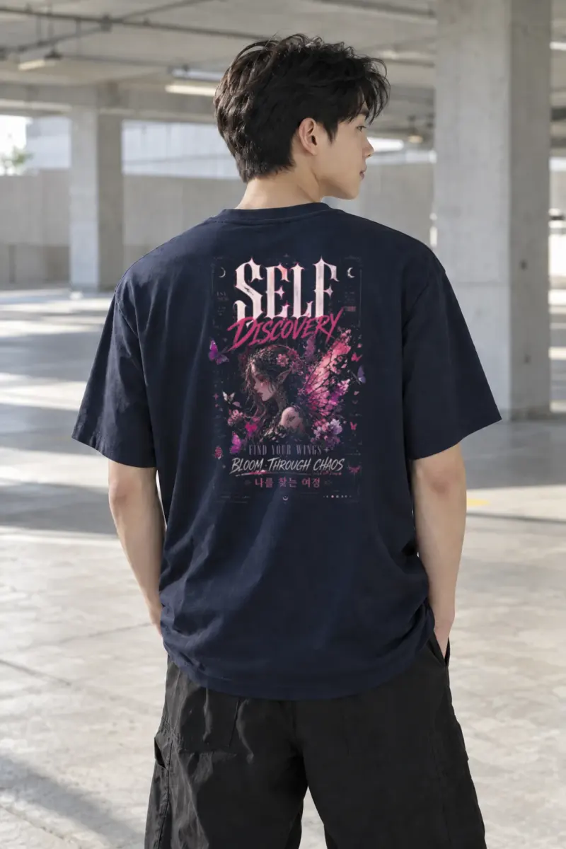 "Self discovery" Classic Unisex Crewneck T-shirt | Gildan® 64000