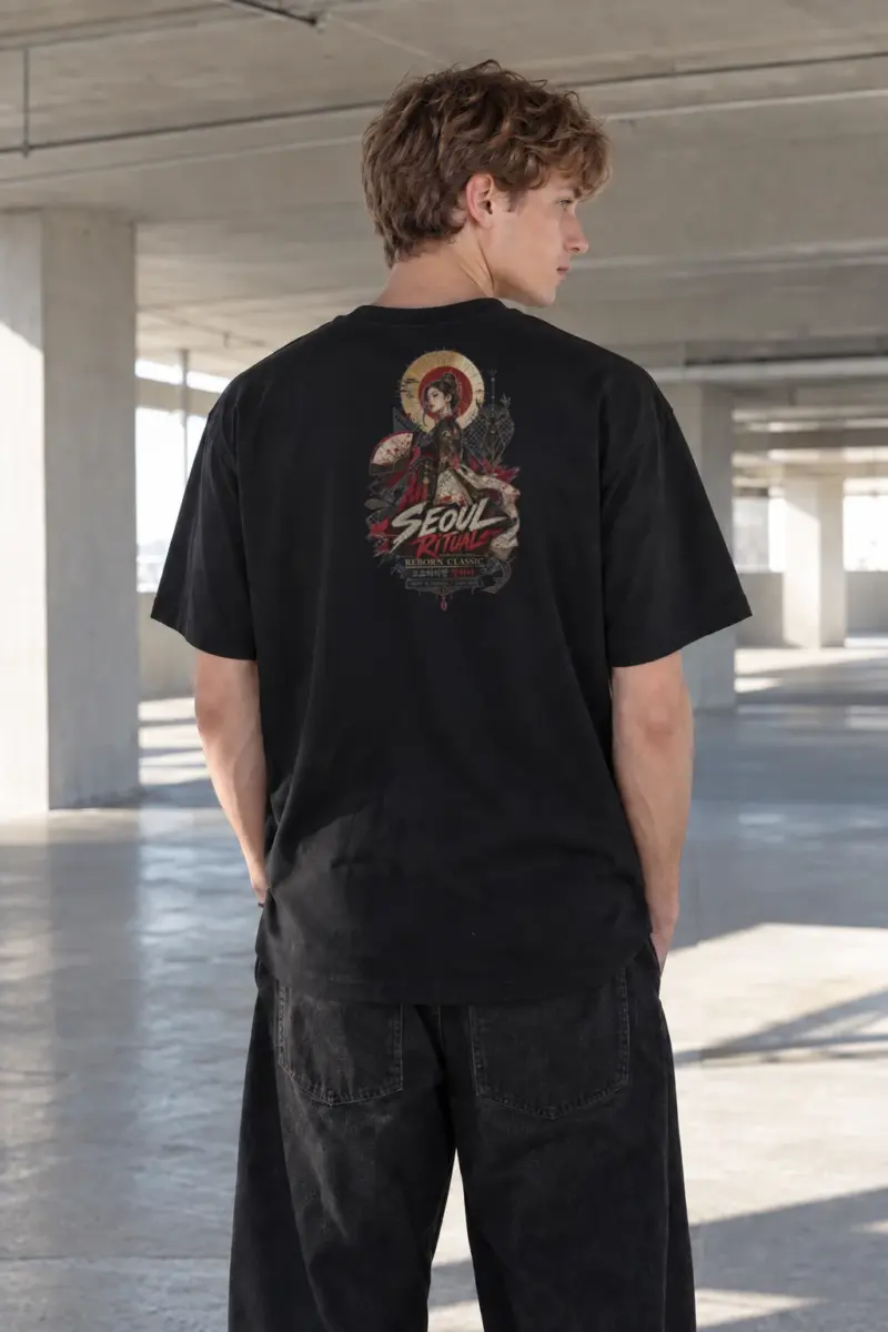 "Seoul Ritual" Premium Unisex Crewneck T-shirt | Bella + Canvas 3001