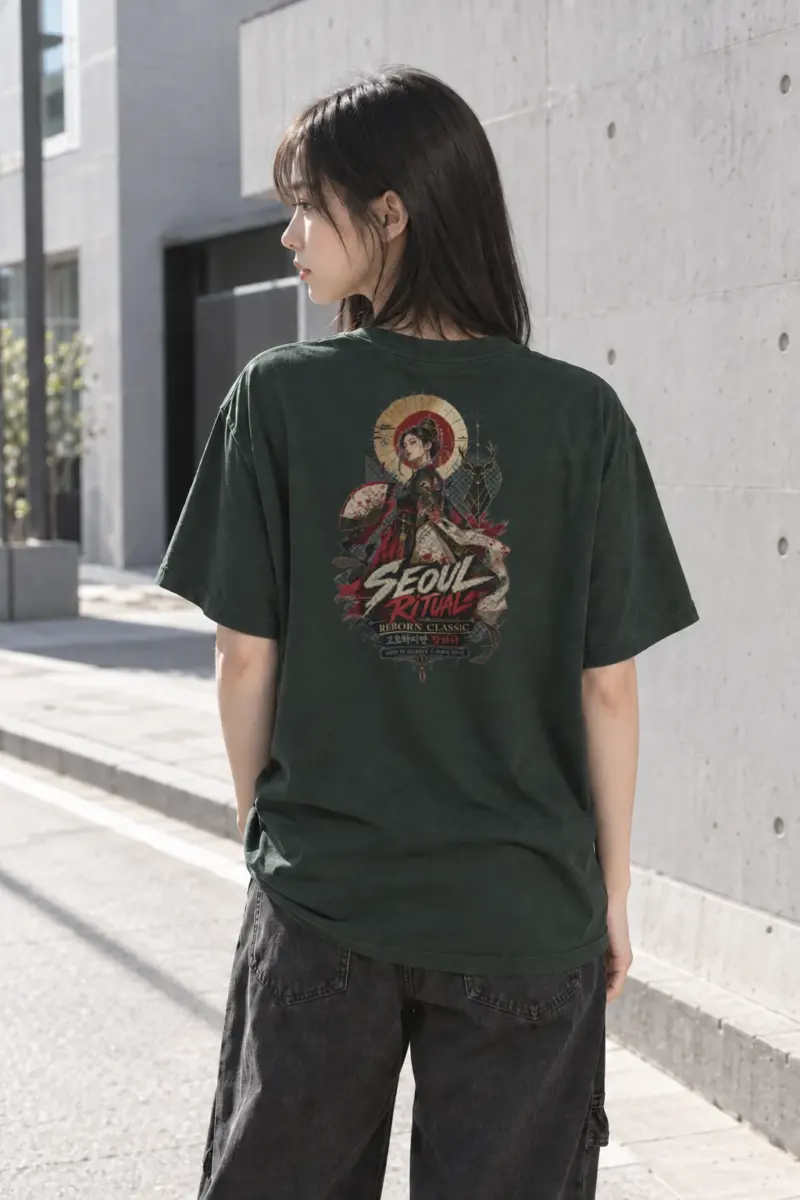 "Seoul Ritual" Premium Unisex Crewneck T-shirt | Bella + Canvas 3001