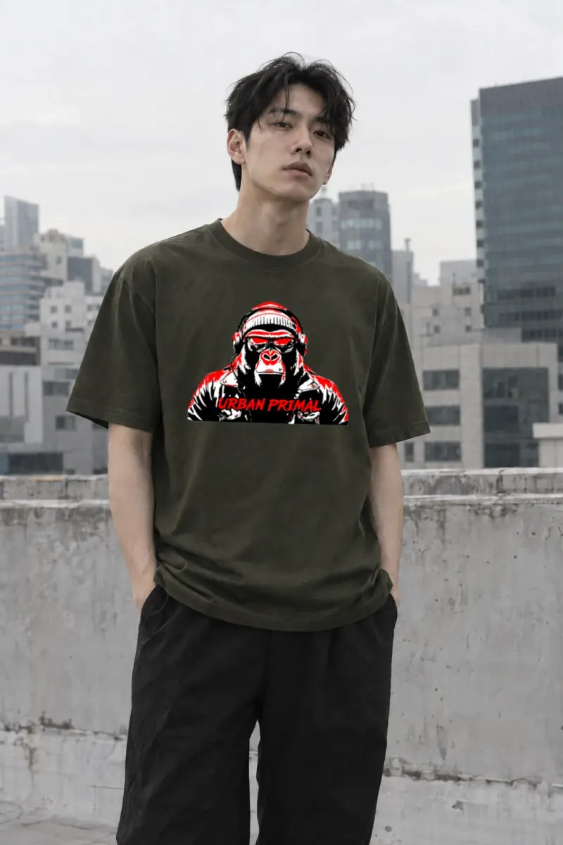 "Urban Primal" Premium Unisex Crewneck T-shirt | Bella + Canvas 3001