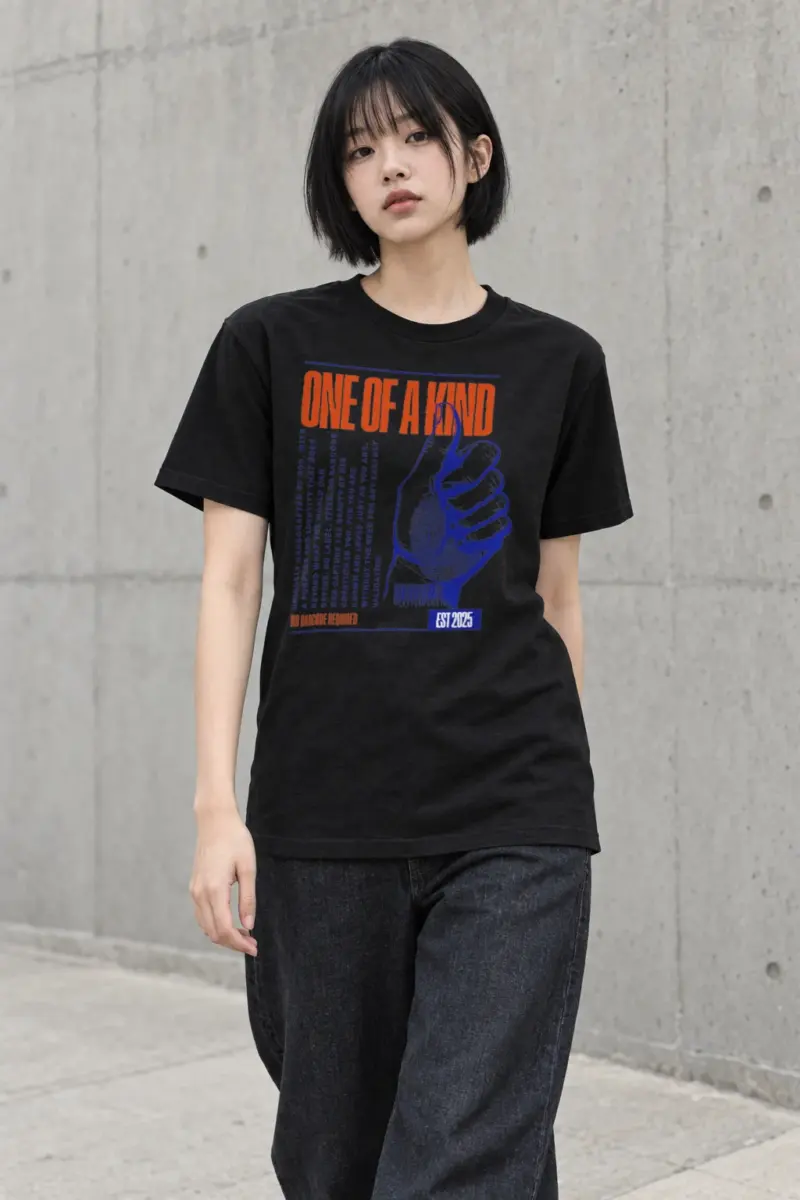 "One of a kind" Heavyweight Unisex Crewneck T-shirt