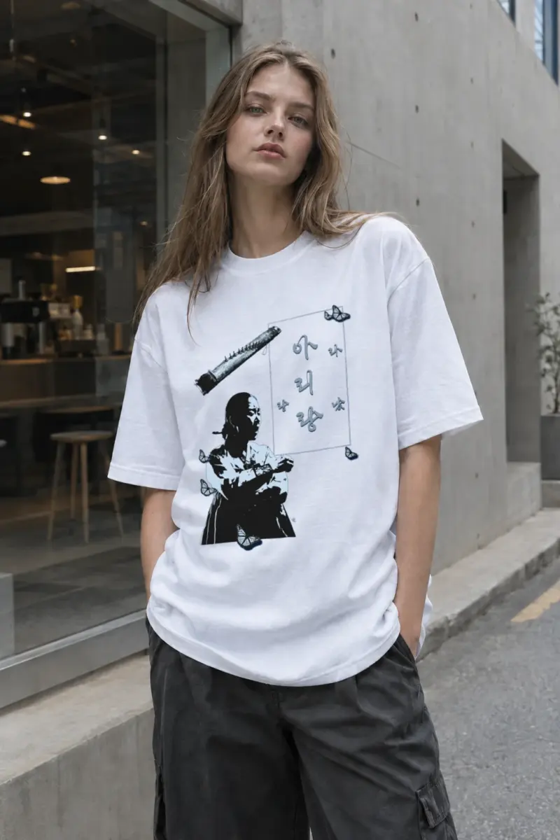 “Arirang” Premium Unisex Crewneck T-shirt | Bella + Canvas 3001