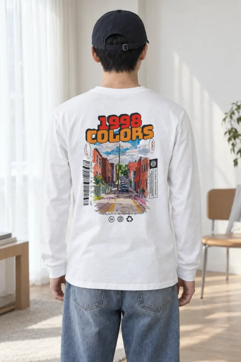 "1998 Colors" Unisex Longsleeve T-shirt