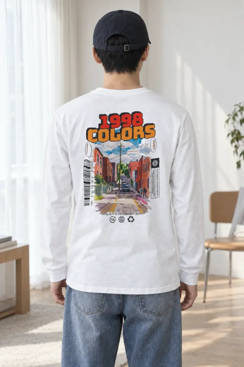 "1998 Colors" Unisex Longsleeve T-shirt