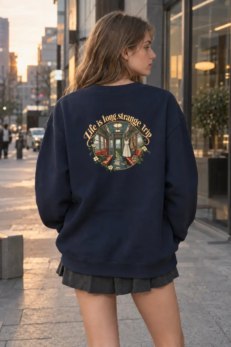 "A Brighter Day" Heavy Blend Unisex Crewneck Sweatshirt | Gildan 18000