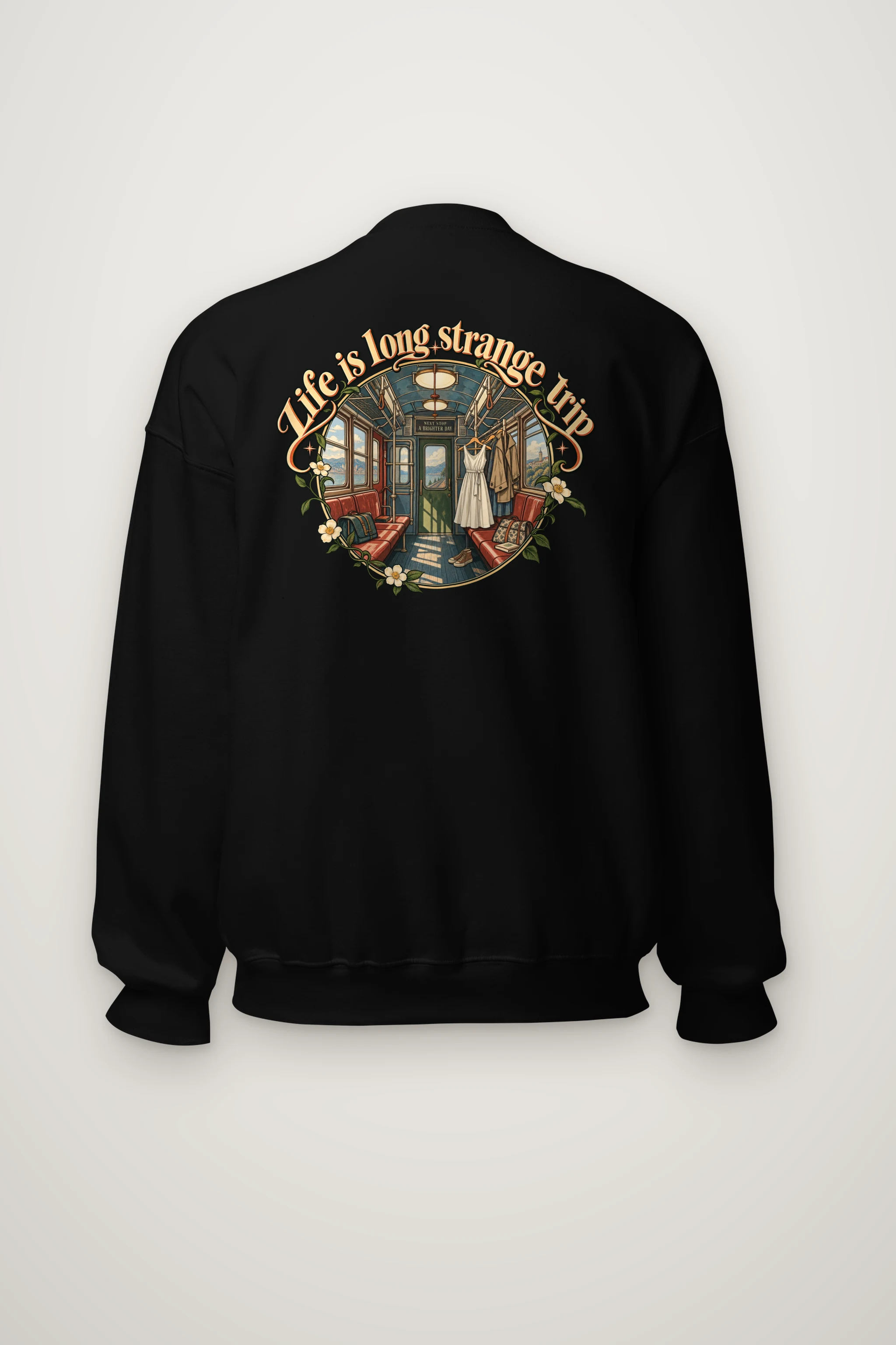"A Brighter Day" Heavy Blend Unisex Crewneck Sweatshirt