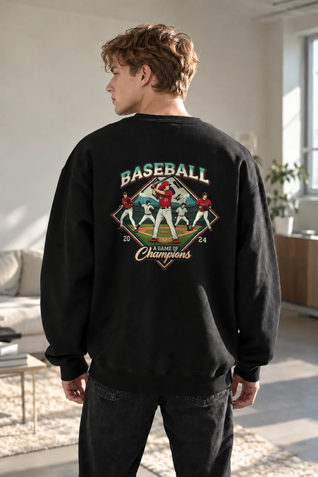 "A Game Of Champions" Heavy Blend Unisex Crewneck Sweatshirt | Gildan 18000