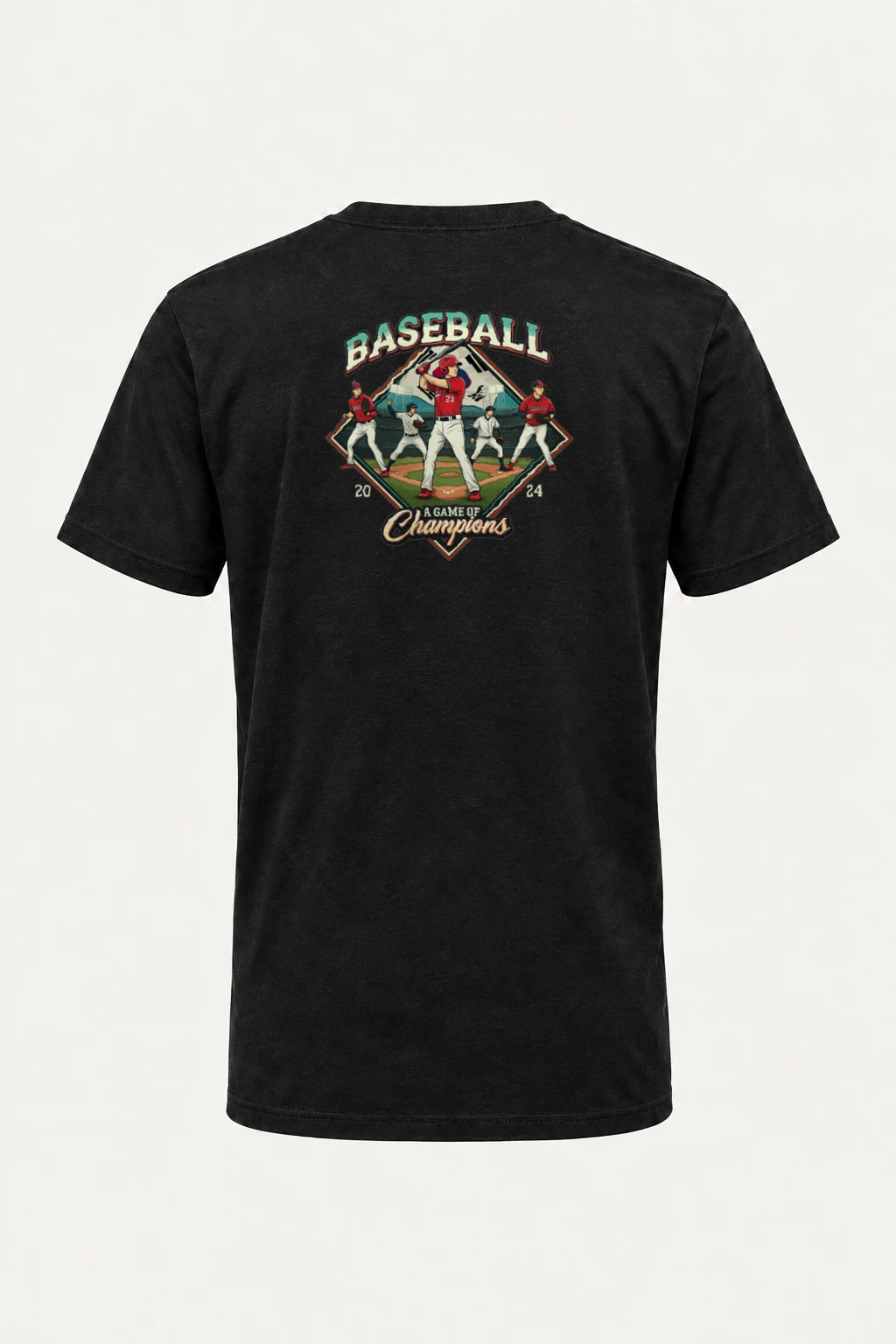 "A Game Of Champions" Heavyweight Unisex Crewneck T-shirt | Gildan 5000