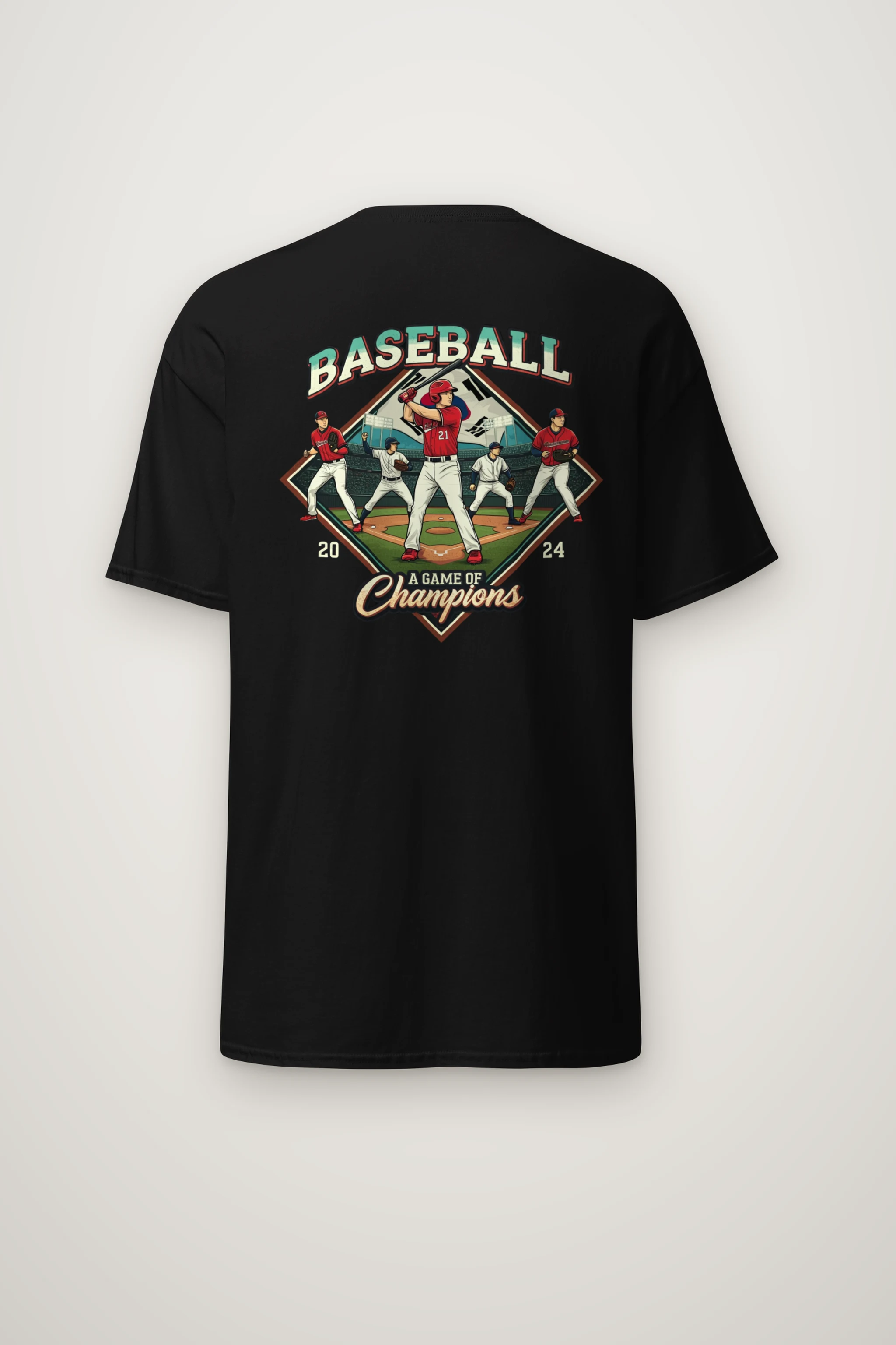 "A Game Of Champions" Heavyweight Unisex Crewneck T-shirt