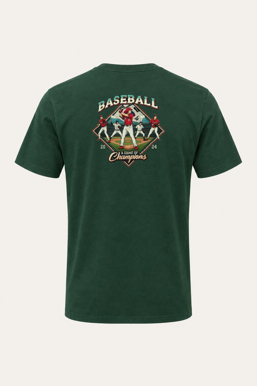 "A Game Of Champions" Heavyweight Unisex Crewneck T-shirt | Gildan 5000