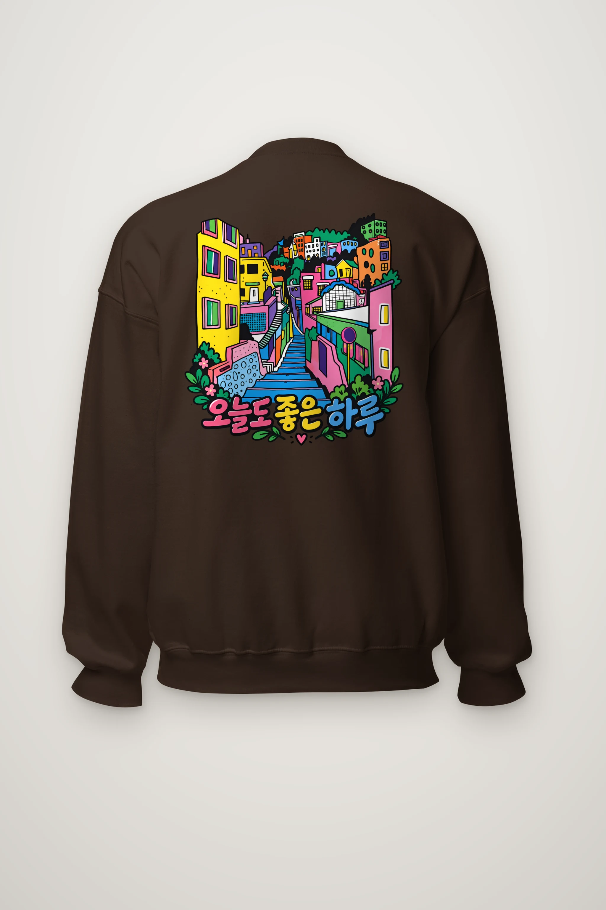 "A Good Day" Heavy Blend Unisex Crewneck Sweatshirt