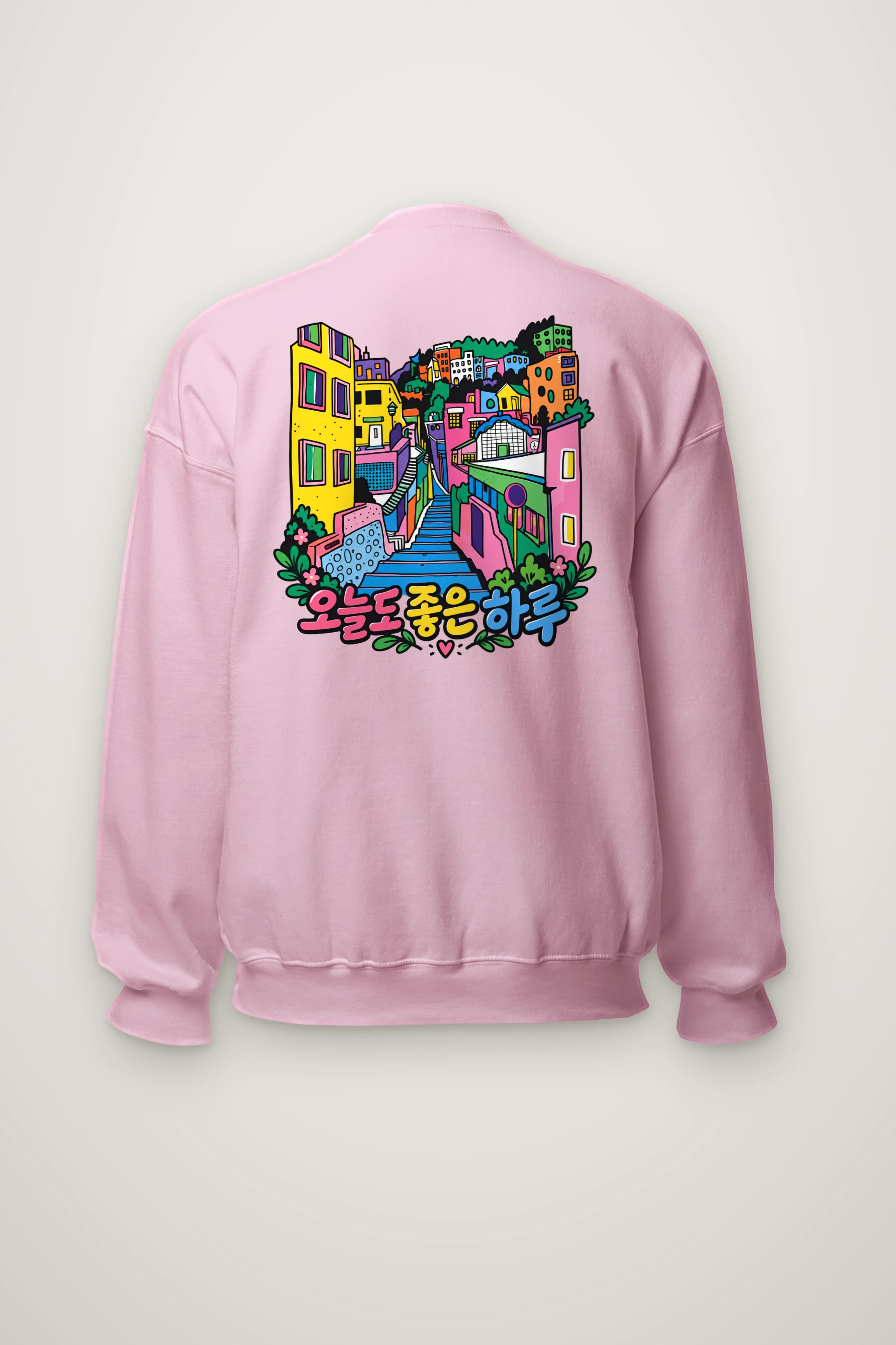 "A Good Day" Heavy Blend Unisex Crewneck Sweatshirt