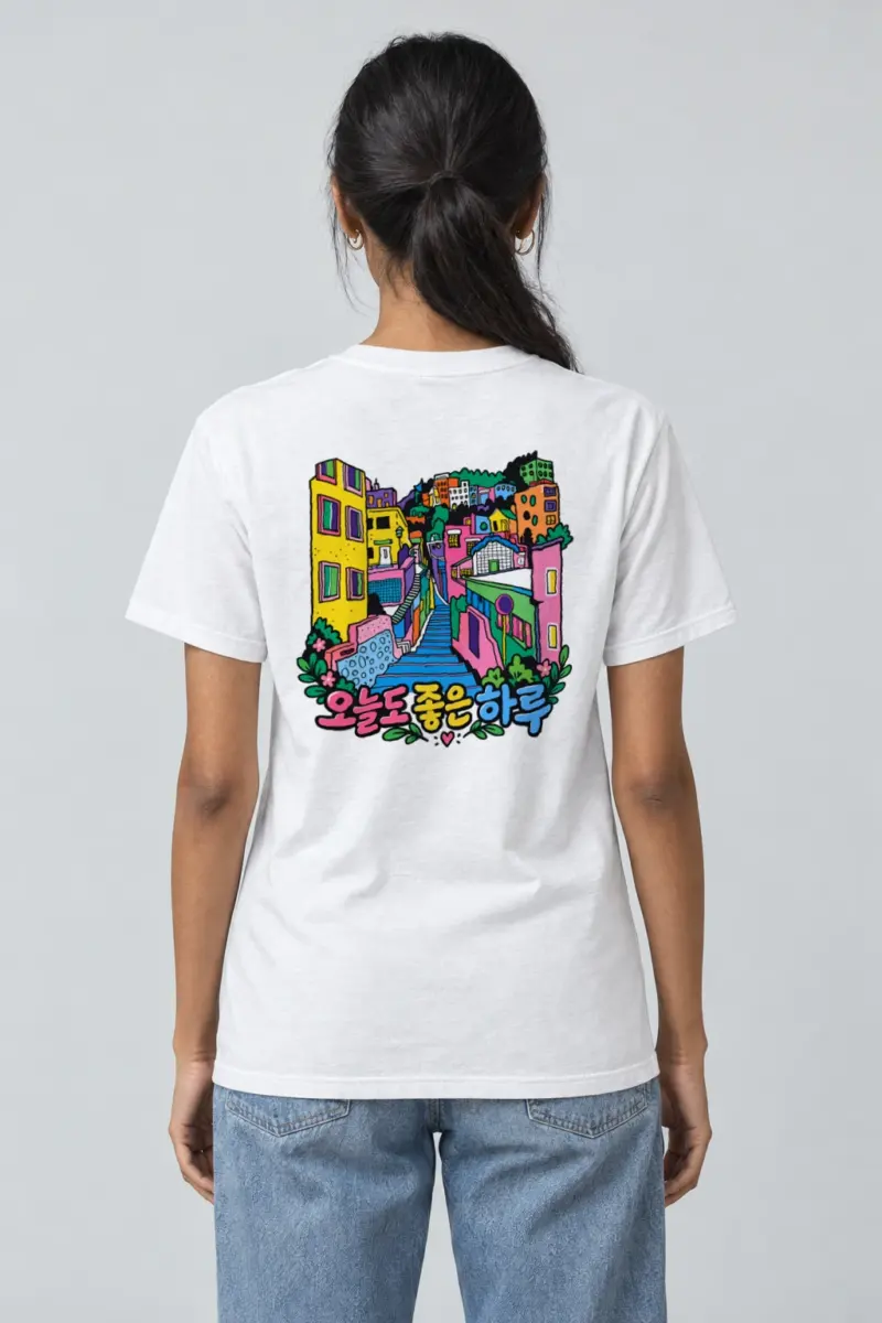 "A Good Day" Heavyweight Unisex Crewneck T-shirt | Gildan 5000
