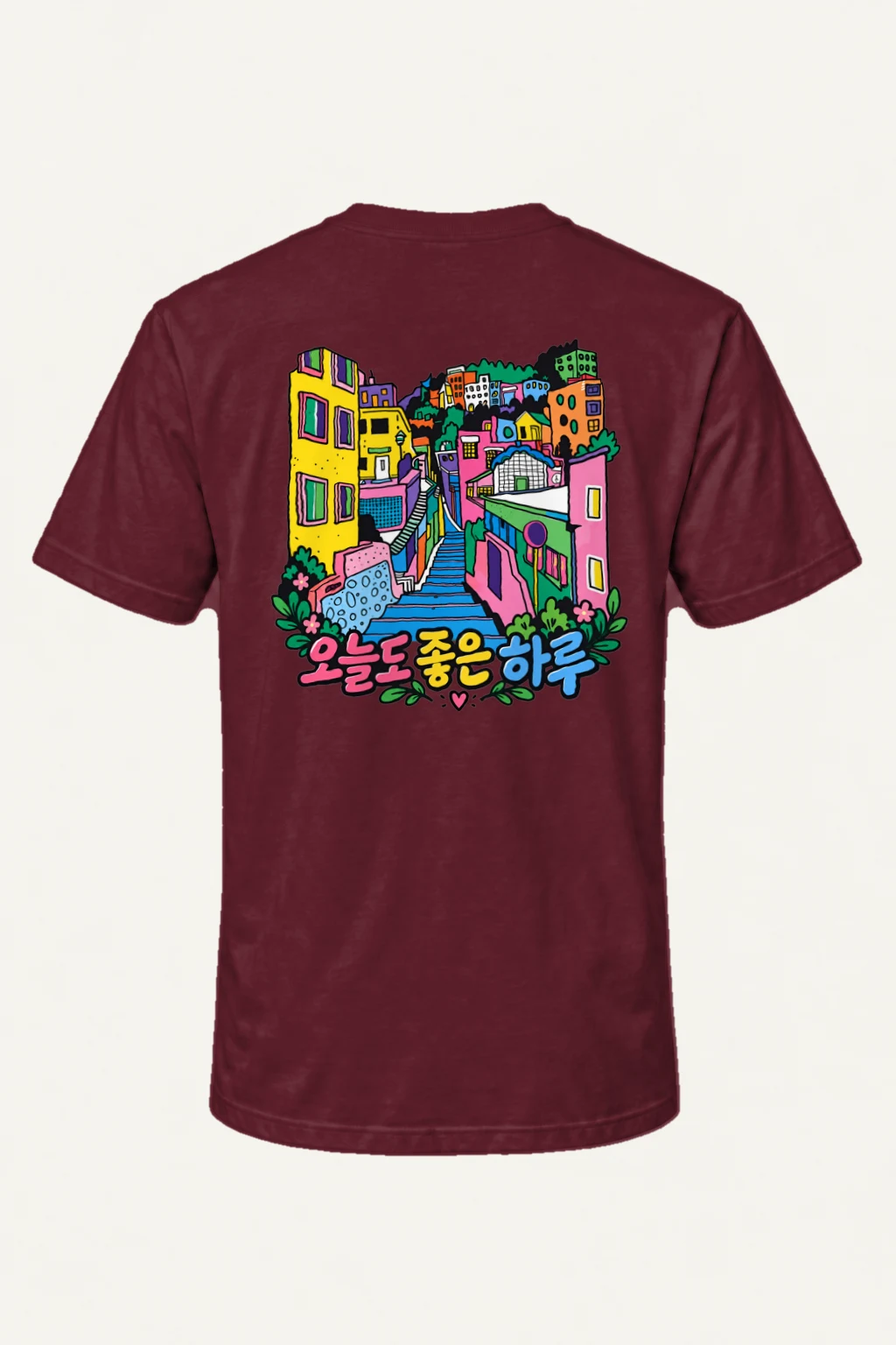 "A Good Day" Heavyweight Unisex Crewneck T-shirt | Gildan 5000