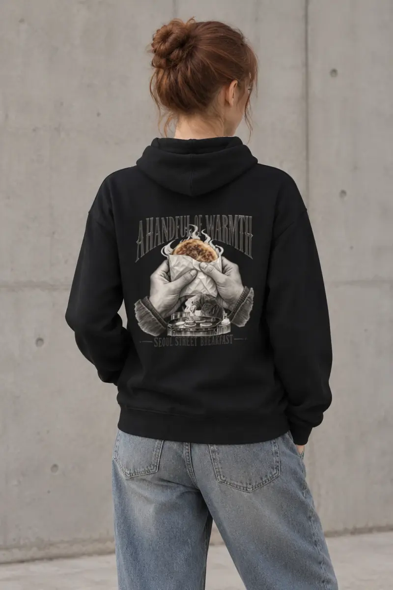 "A Handful of Warmth" Heavy Blend Unisex Pullover Hoodie