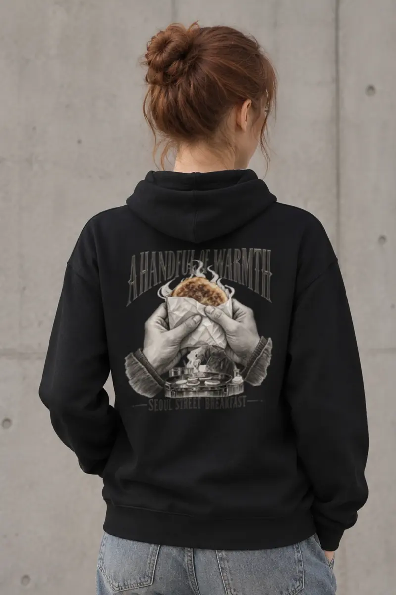 "A Handful of Warmth" Heavy Blend Unisex Pullover Hoodie