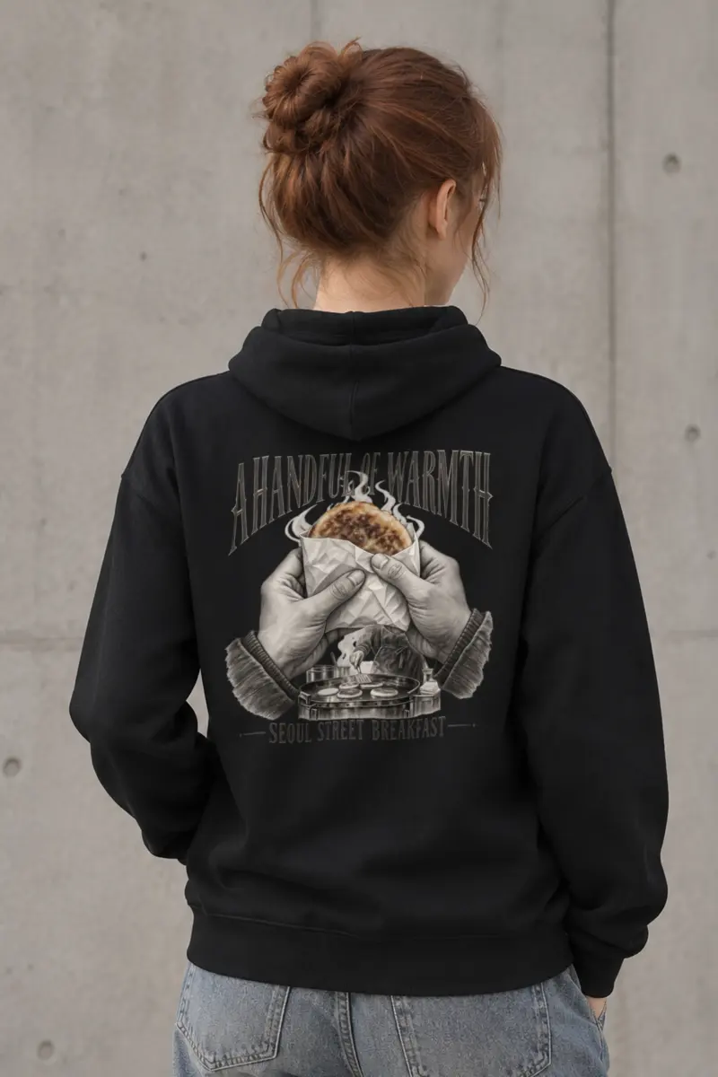 "A Handful of Warmth" Heavy Blend Unisex Pullover Hoodie
