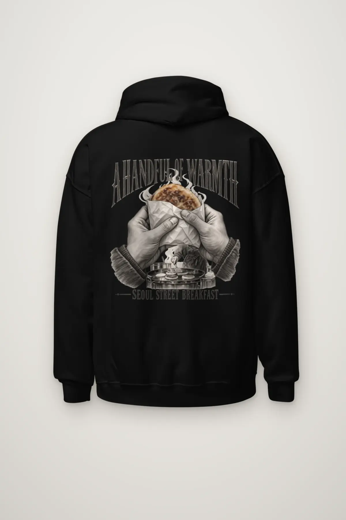 "A Handful of Warmth" Heavy Blend Unisex Pullover Hoodie