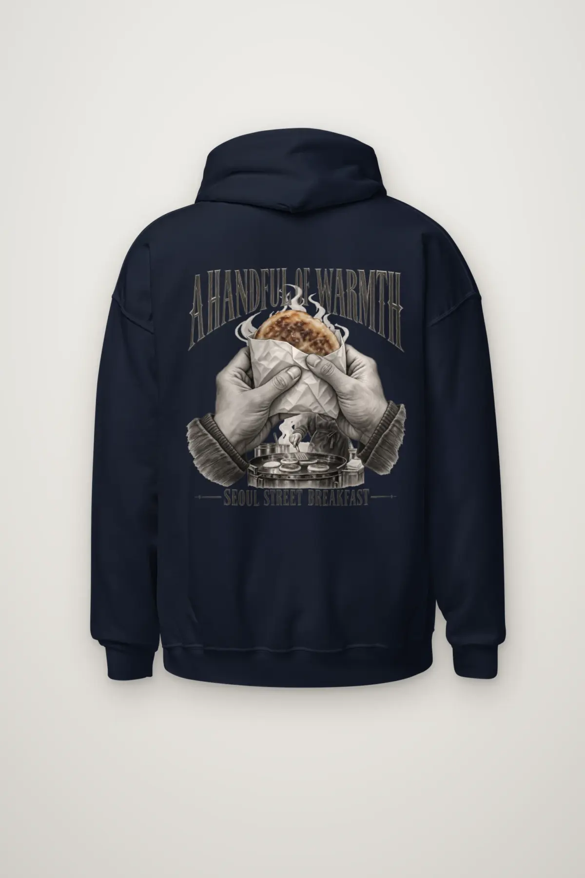 "A Handful of Warmth" Heavy Blend Unisex Pullover Hoodie
