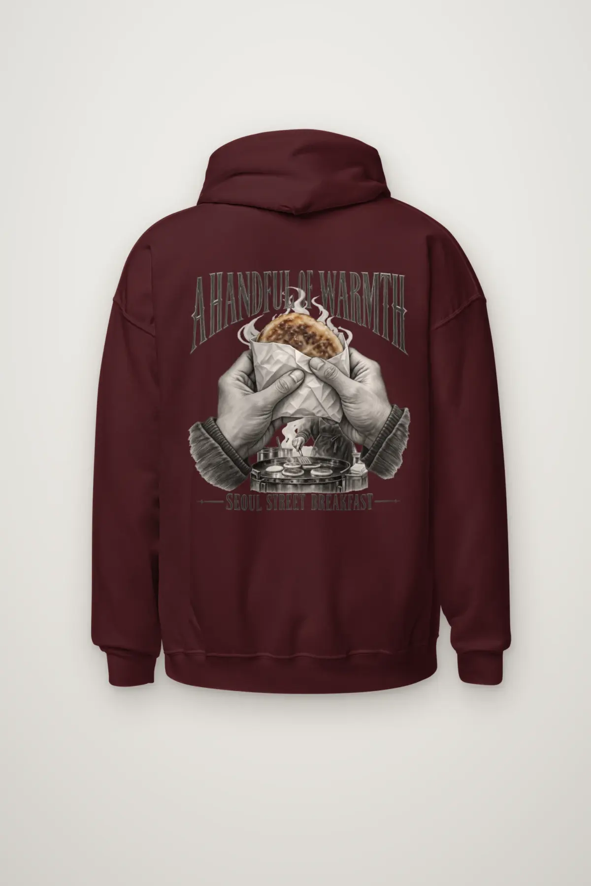 "A Handful of Warmth" Heavy Blend Unisex Pullover Hoodie