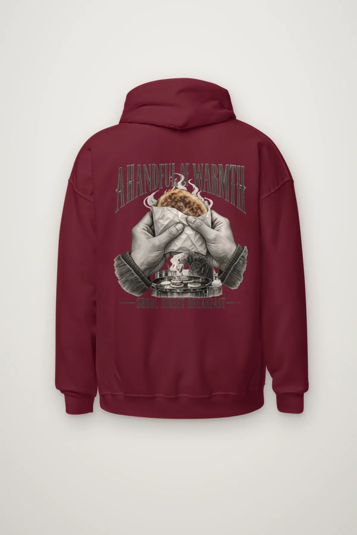 "A Handful of Warmth" Heavy Blend Unisex Pullover Hoodie