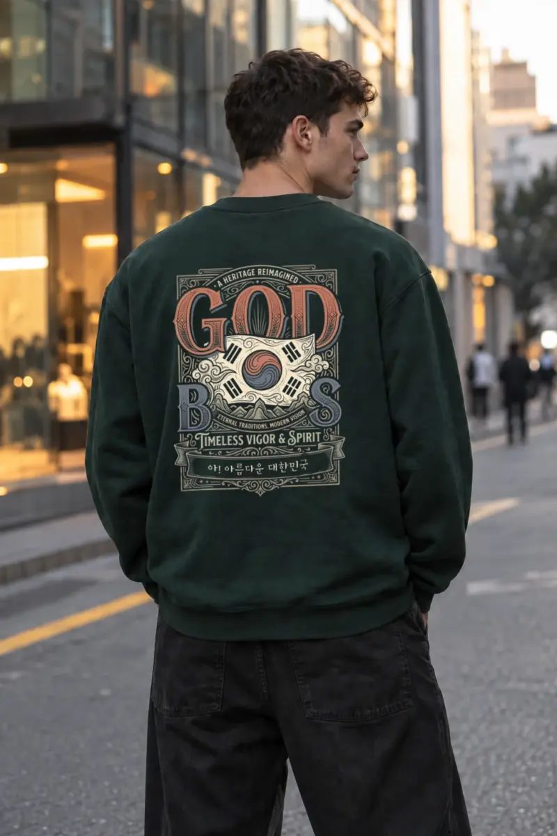 "A Heritage Reimagined" Heavy Blend Unisex Crewneck Sweatshirt | Gildan 18000