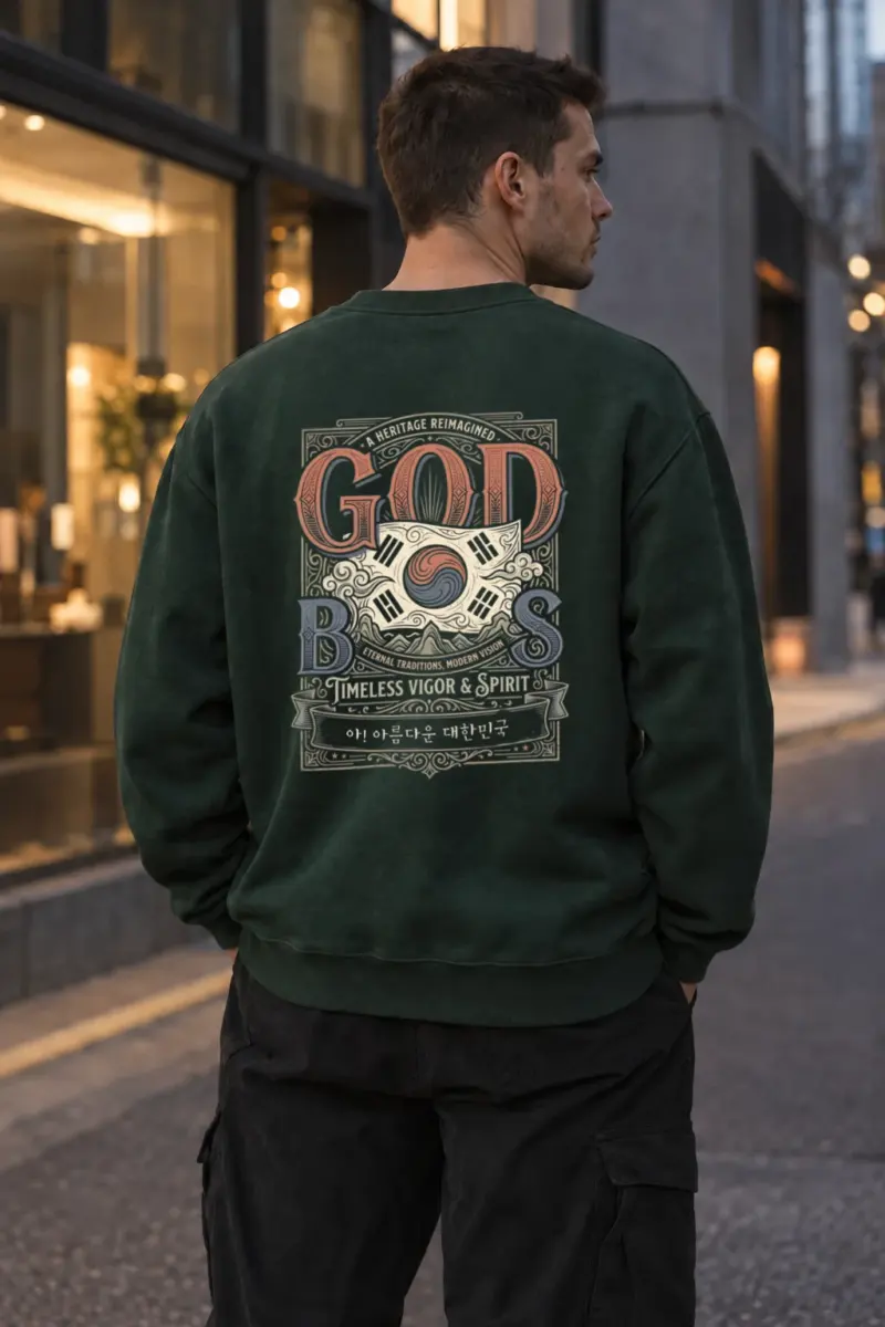 "A Heritage Reimagined" Heavy Blend Unisex Crewneck Sweatshirt | Gildan 18000