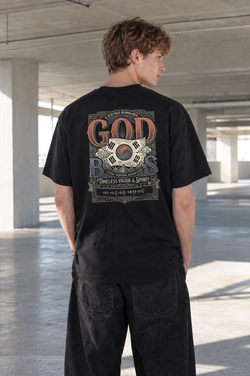 "A Heritage Reimagined" Heavyweight Unisex Crewneck T-shirt | Gildan 5000