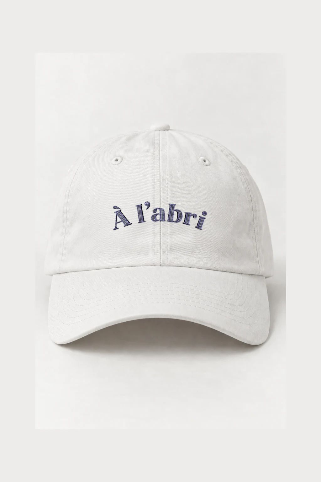 "À L’Abri" Classic Dad Hat · Embroidered | Yupoong 6245CM