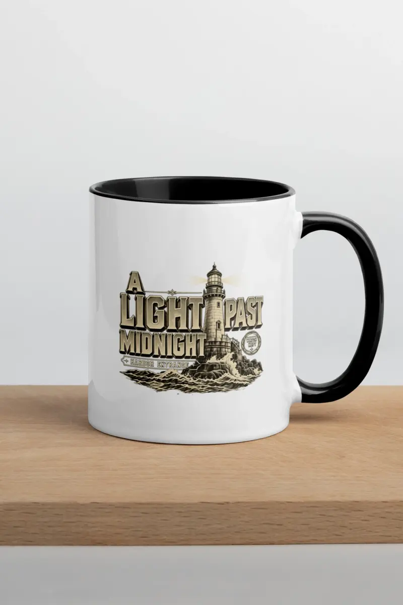 “A Light Past Midnight” 11oz Ceramic Mug