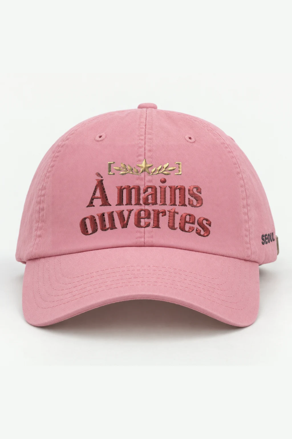 "À mains ouvertes" Classic Dad Hat · Embroidered