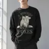 "A Mischief Of Foxes" Unisex Longsleeve T-shirt | Gildan 2400