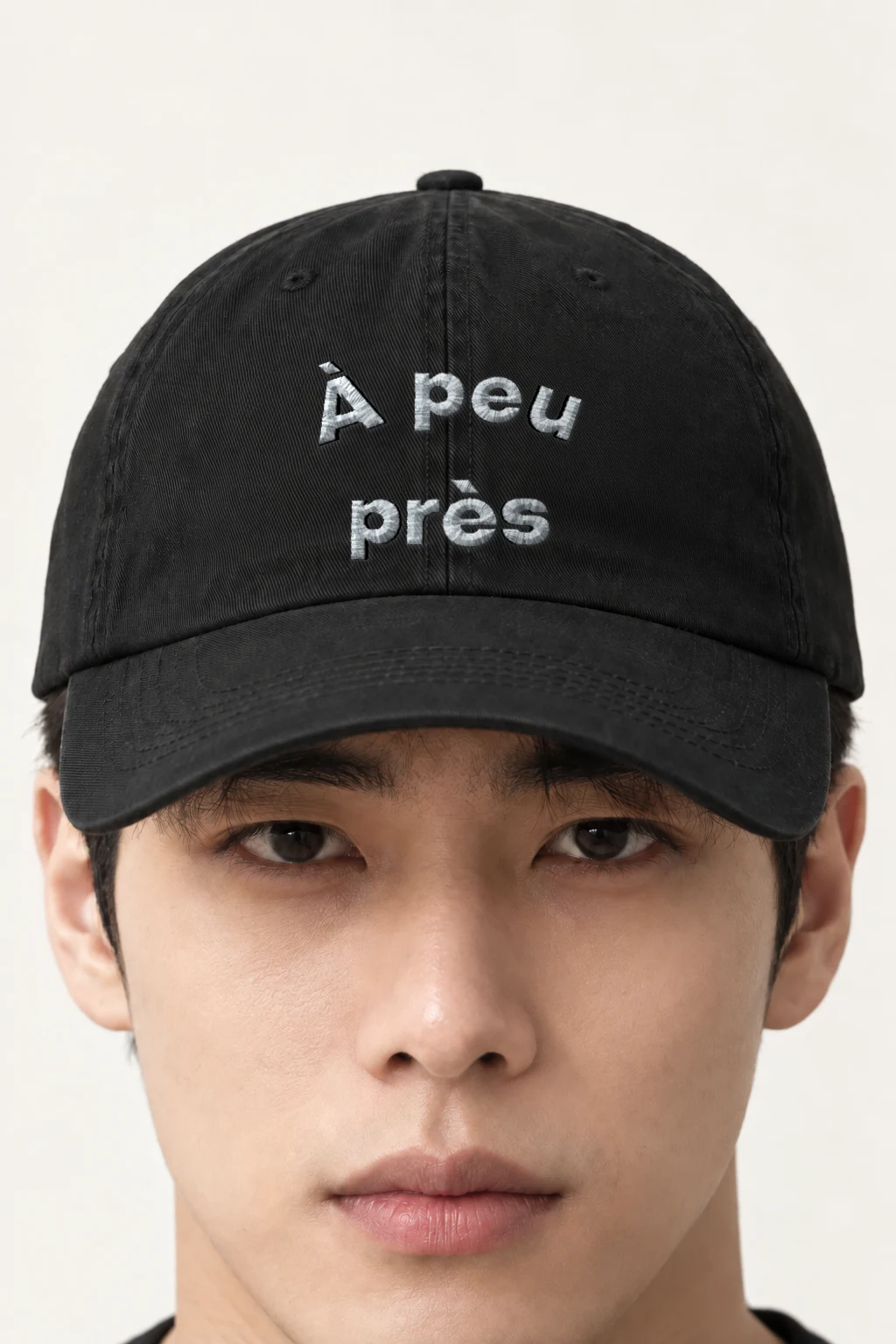 "À Peu Près" Classic Dad Hat · Embroidered | Yupoong 6245CM