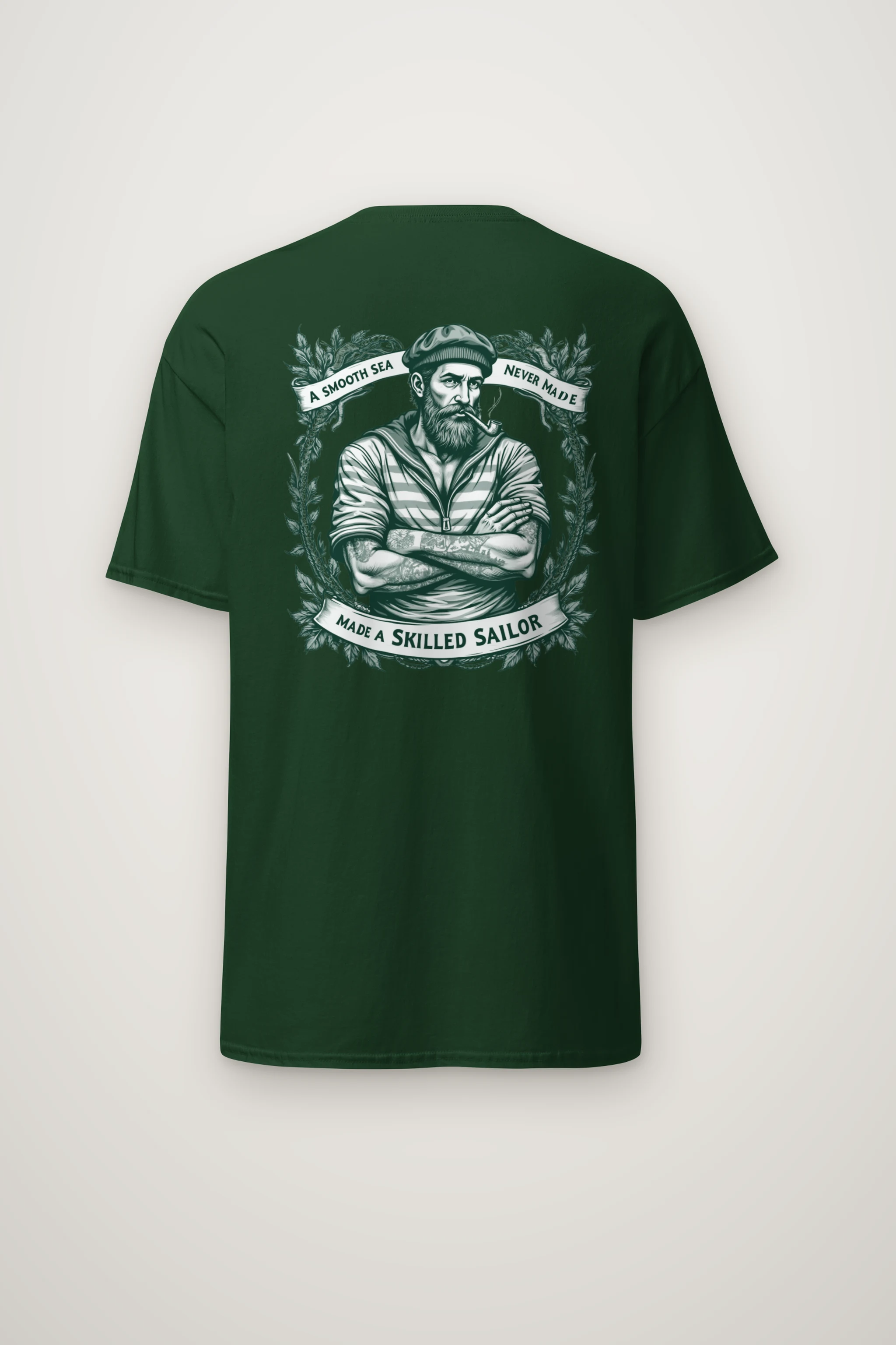 "A Smooth Sea" Heavyweight Unisex Crewneck T-shirt