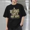 "A Soft Answer Turneth Away Wrath" Men's Oversized Heavyweight Crewneck T-Shirt