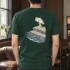 "A Step Below the Tide" Heavyweight Unisex Crewneck T-shirt