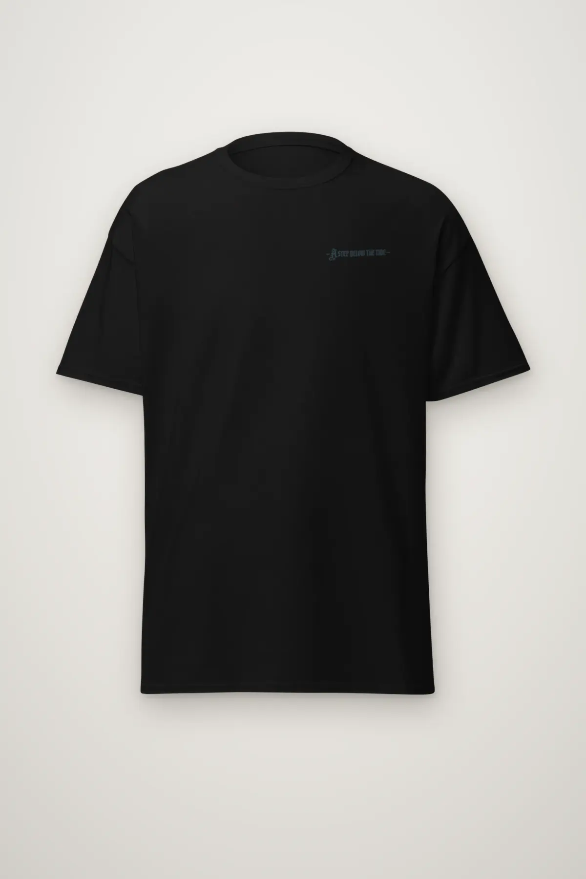 "A Step Below the Tide" Heavyweight Unisex Crewneck T-shirt