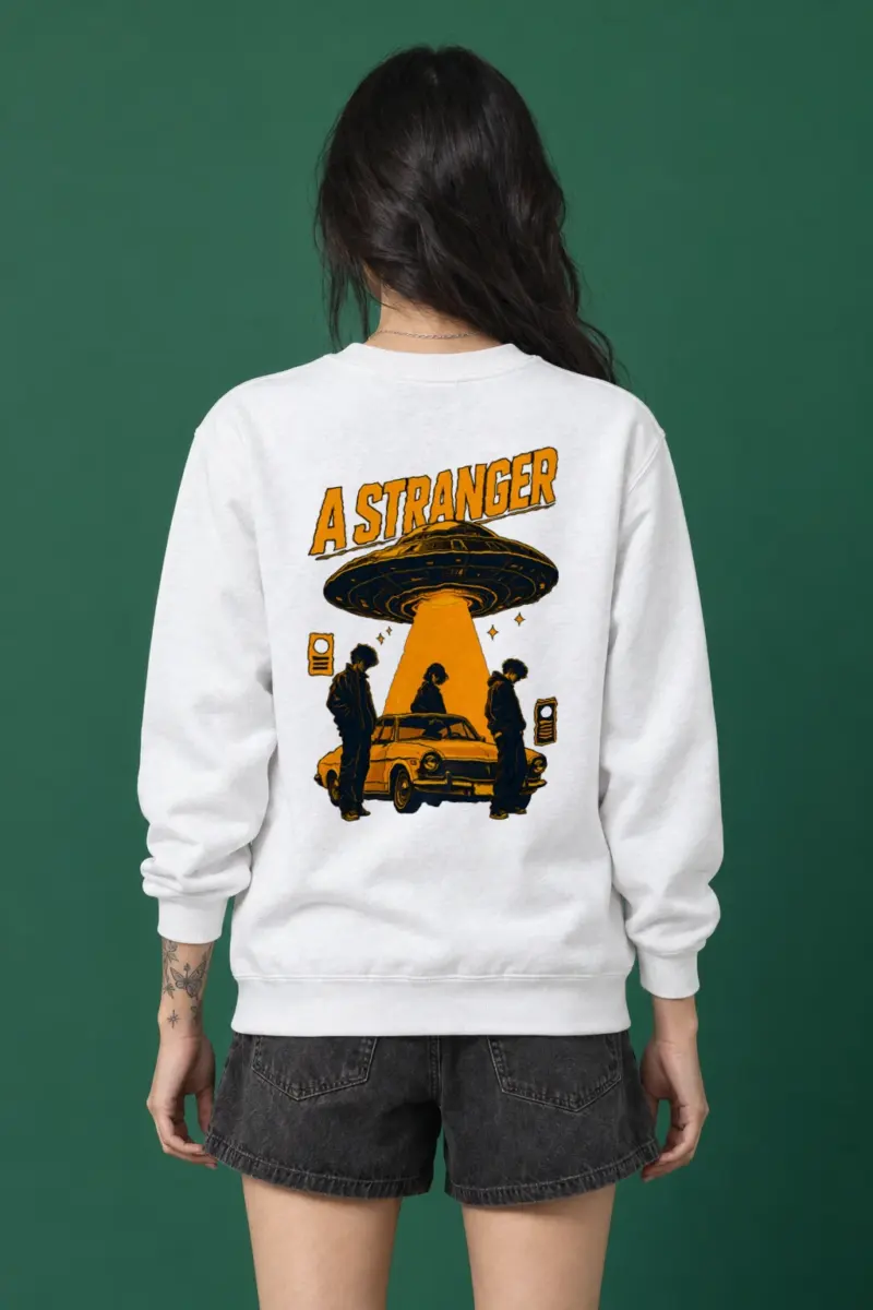 "A Stranger" Heavy Blend Unisex Crewneck Sweatshirt