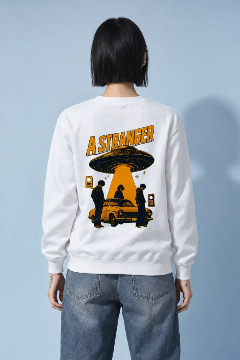 "A Stranger" Heavy Blend Unisex Crewneck Sweatshirt