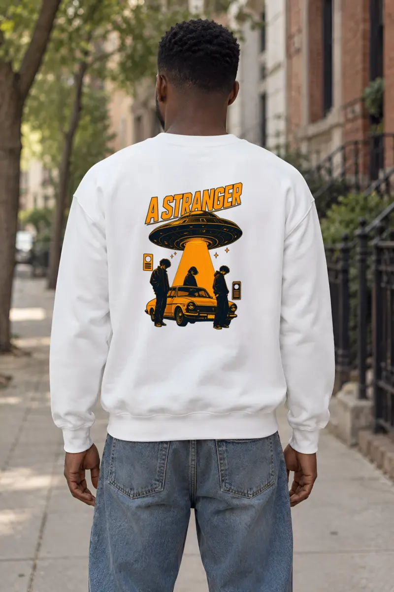 "A Stranger" Heavy Blend Unisex Crewneck Sweatshirt